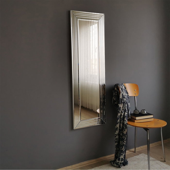 Hanah Home Espejo Moderno Plata A301D